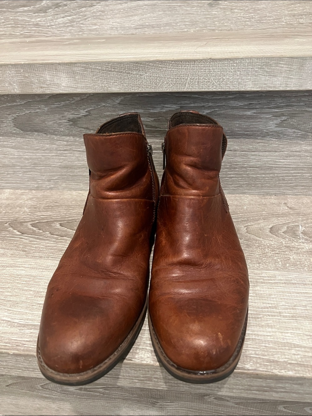 Timberland Brown Leather Ankle Boot